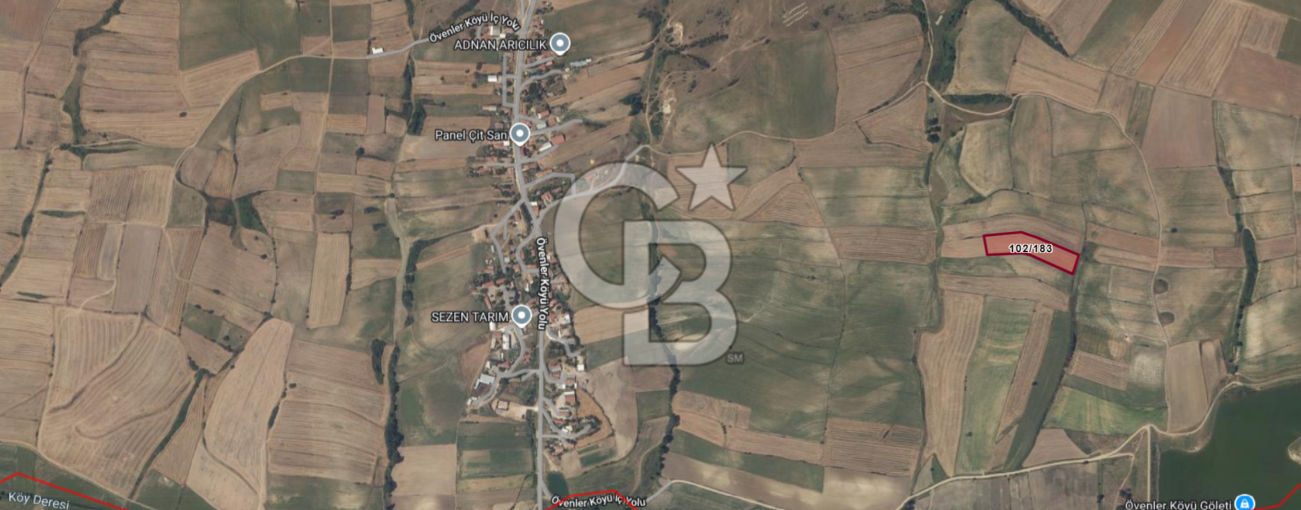 TEKİRDAĞ HAYRABOLU ÖVENLERDE 7.964 m² TEK TAPU SATILIK TARLA