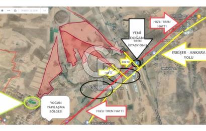 Polatlı Hacıtuğrul'da Eskişehir Yolu Cepheli 897 m² Arsa Fırsatı