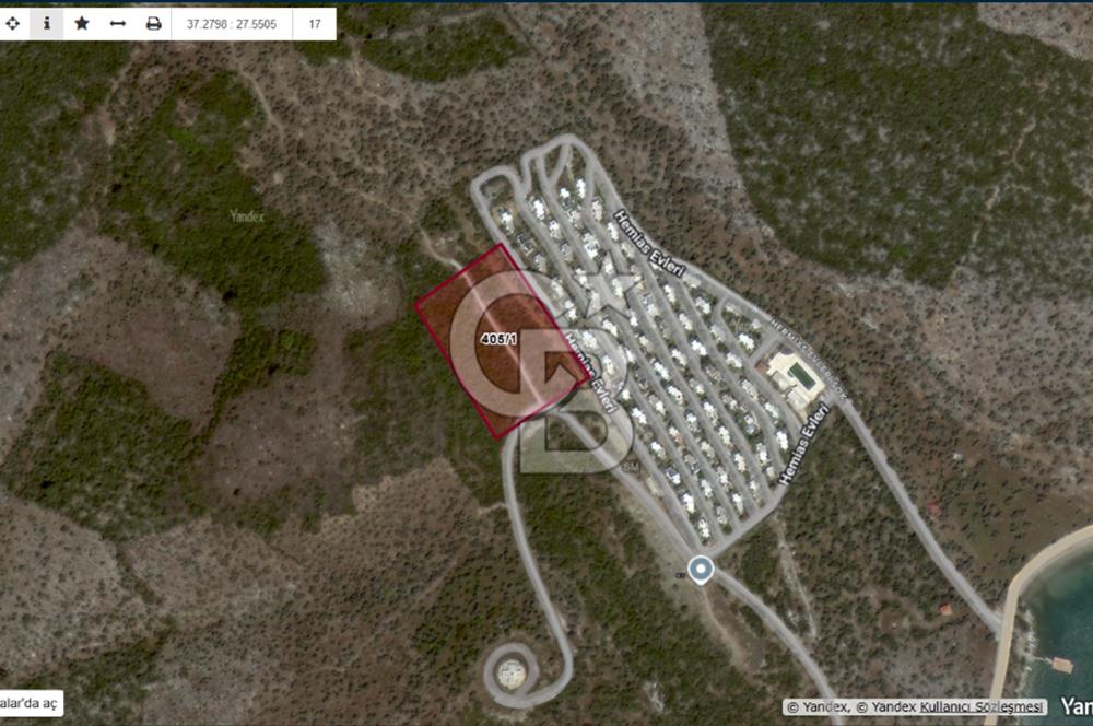 MUĞLA MİLAS KIYIKIŞLACIK MH. SATILIK VİLLA İMARLI ARSA HİSSESİ