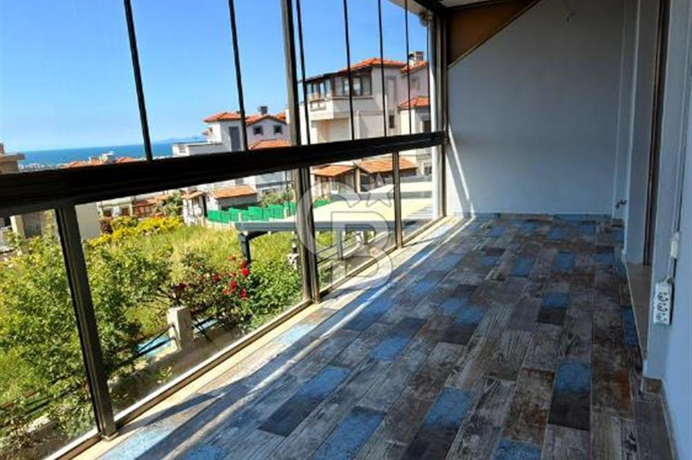 GÜZELBAHÇE KAHRAMANDERE DENİZ MANZARALI 5+1 SATILIK TRİPLEX VİLLA