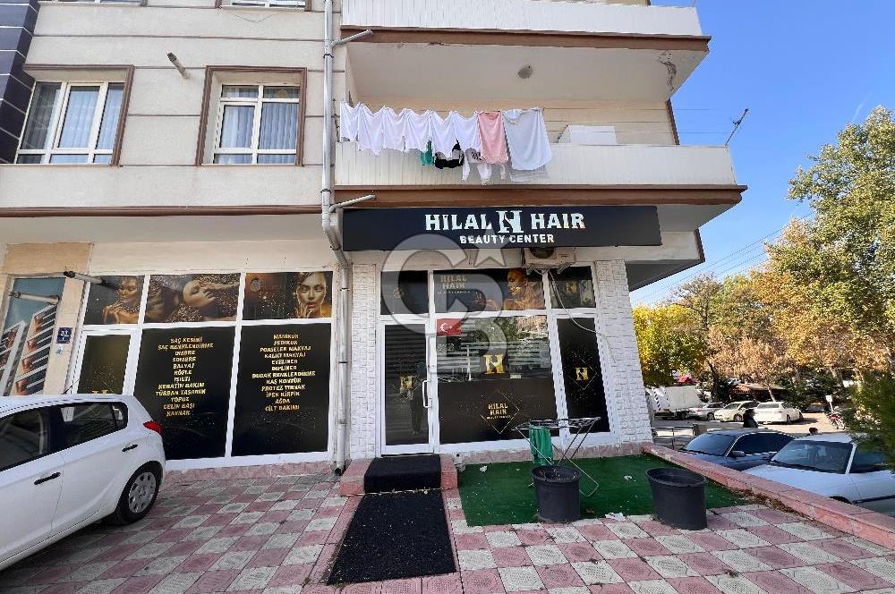 Köşe Konumlu Cadde üzeri Yapılı 2 cepheli 106 m2 Dükkan