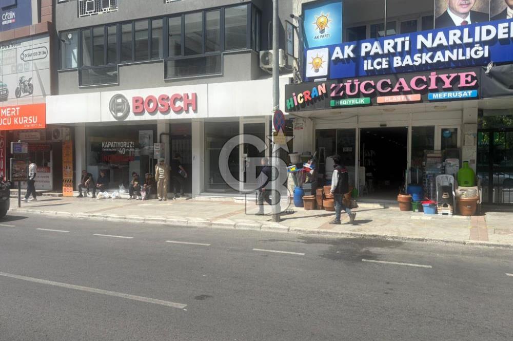 Narlıdere Mithatpaşa Caddesi Üzerinde Kiralık 2 Dükkan 1 arada