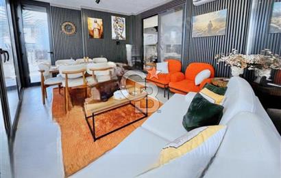 BAGLA AYTUR SİTESİ SATILIK 3+1 YENİ TRİPLEKS FULL EŞYALI