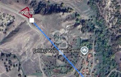 KÜTAHYA GEDİZ ÇELTİKÇİ'DE CB İYA'DAN SATILIK TEK TAPU TARLA