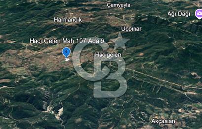 Lapseki Hacıgelen Köyünde Yolu Açılmış Satılık Tarla