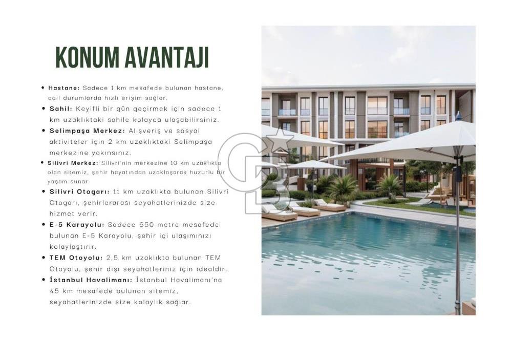 NEFES İSTANBUL EVLERİ SELİMPAŞA'DA 2+1 80 M² NET SATILIK DAİRE