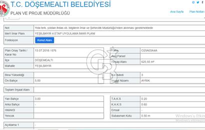 YEŞİLBAYIRDA ARSAYI ALAN EV KAZANIYOR