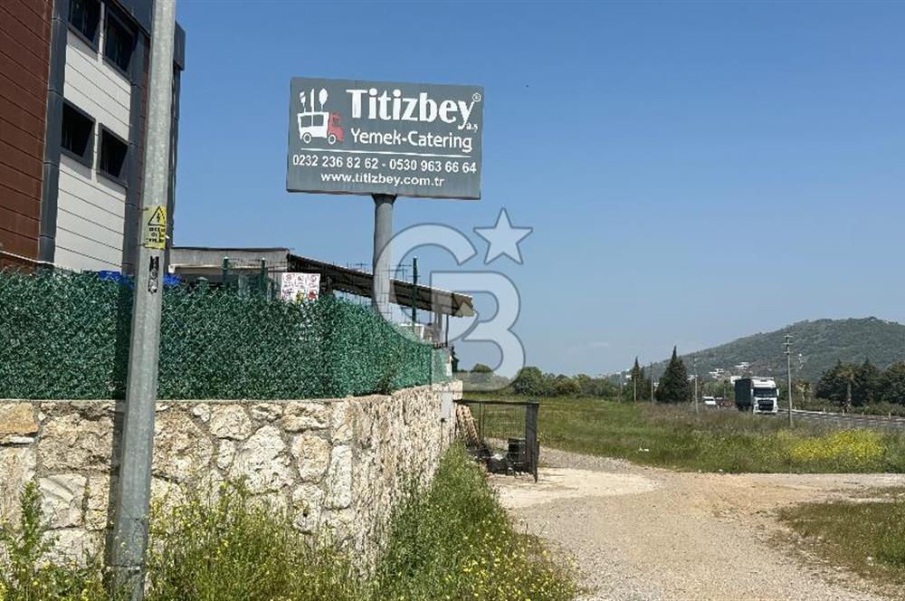 Güzelbahçe Çamlı Mahallesi’nde köşe parsel ticari arsa