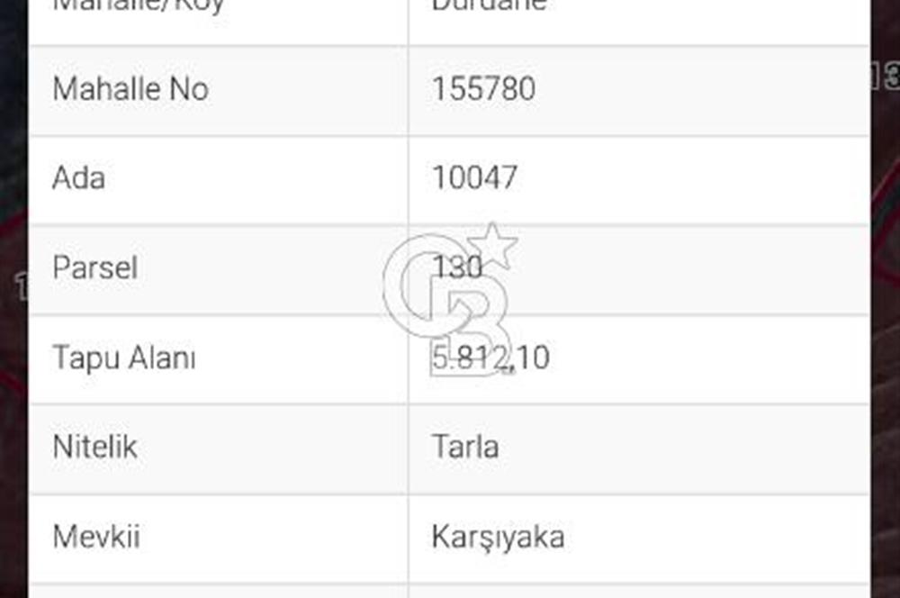 CB CLASS BURSA-YALOVA ANA YOLUNA CEPHELİ 5812 M2 YATIRIM FIRSATI