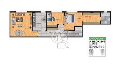 NEFES İSTANBUL EVLERİ SELİMPAŞA'DA 2+1 80 M² NET SATILIK DAİRE