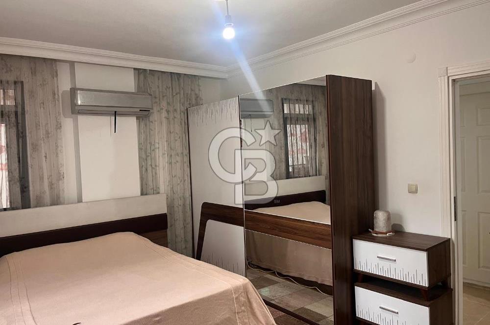 Dutlubahçe de eşyalı kiralık 2+1 katta daire