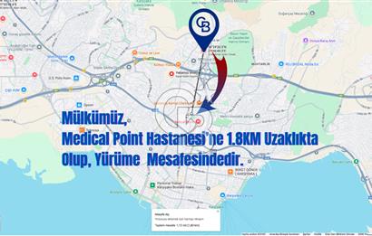 Örnekköy Zübeyde Hn. Mh. Kiralık 3+1 Dubleks Daire Merkezi Konum