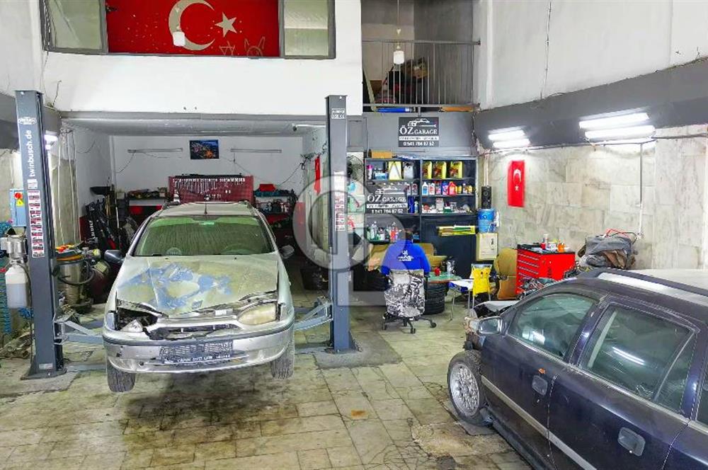 Muğla Merkez Sanayi Kalbinde 146 m² + 40 m² Asma Katlı Satılık İş Yeri