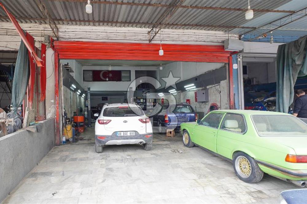 Muğla Merkez Sanayi Kalbinde 146 m² + 40 m² Asma Katlı Satılık İş Yeri