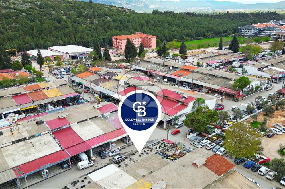 Muğla Merkez Sanayi Kalbinde 146 m² + 40 m² Asma Katlı Satılık İş Yeri