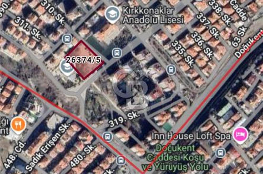 KIRKKONAKLAR DA KÖŞE PARSEL KUPON İMARLI ARSA