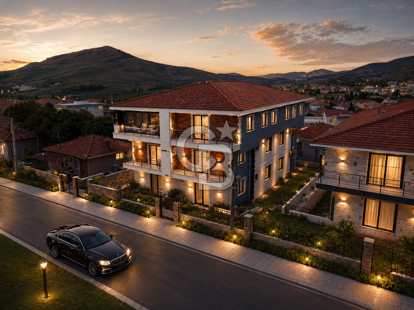 Foça Bağarası’nda 3+1 Dubleks | 3 Banyo | Mini Villa Konsepti