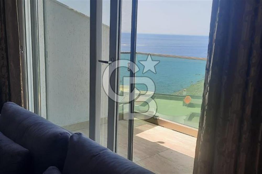 BODRUM GÜMÜŞLÜKTE KİRALIK DENİZ MANZARALI DUBLEX LÜKS VİLLA