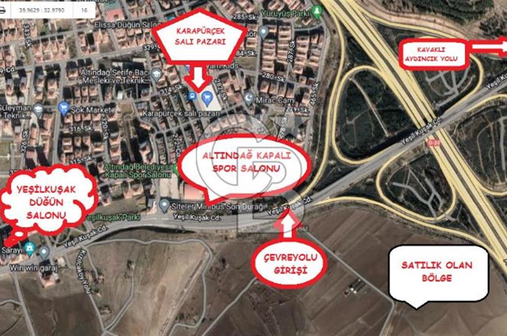 Kızılca Oto Sanayi Bulvarda Satılık İmarlı Arsa - 110m²