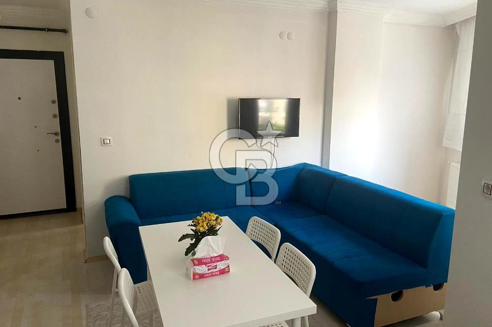 BUCA TINAZTEPE'DE KAMPÜS KARŞISI EŞYALI 1+1 SATILIK DAİRE