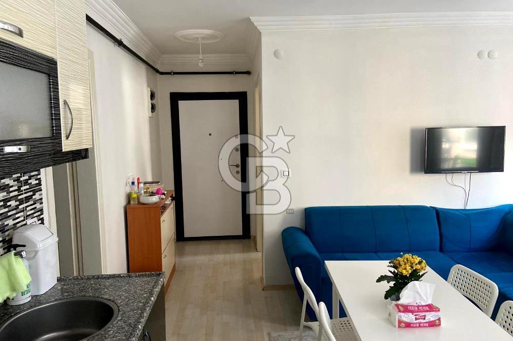 BUCA TINAZTEPE'DE KAMPÜS KARŞISI EŞYALI 1+1 SATILIK DAİRE