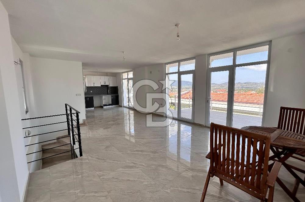 DATÇA MAHALLESİNDE 3+1 TAM MÜSTAKİL DENİZ MANZARALI SATILIK VİLLA 