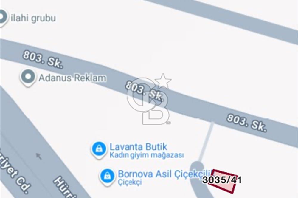 İzmir Bornova İnönü Mahallesi Satılık Ticari Arsa