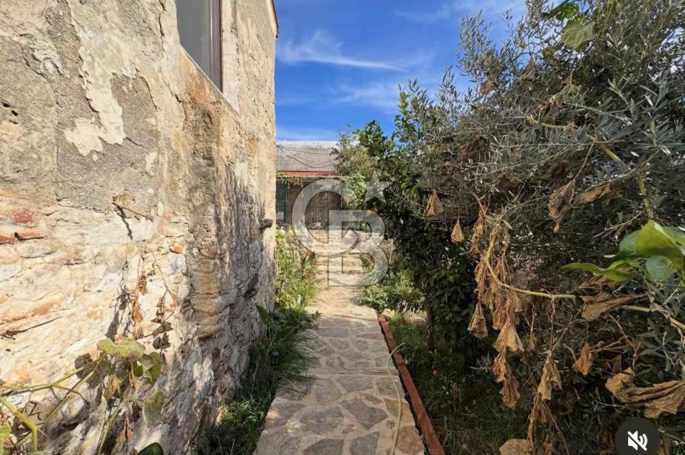 DATÇA KARAKÖY'DE RESTORE TAŞ EV | 290m² ARSA |FERİBOTA 8 DK