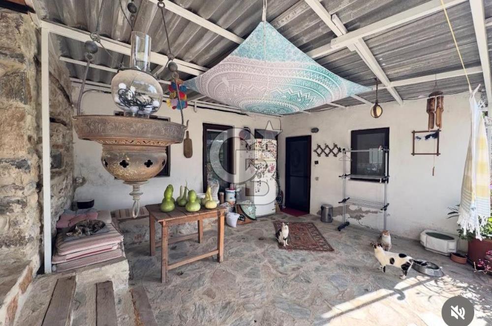 DATÇA KARAKÖY'DE RESTORE TAŞ EV | 290m² ARSA |FERİBOTA 8 DK