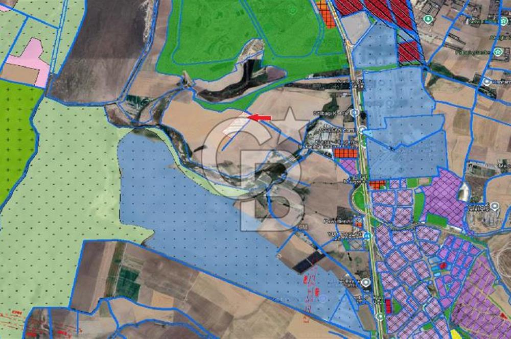 ASELSAN GÖLBAŞI YERLEŞKESİ KARŞISINDA 25.661,2 m² SATILIK TARLA