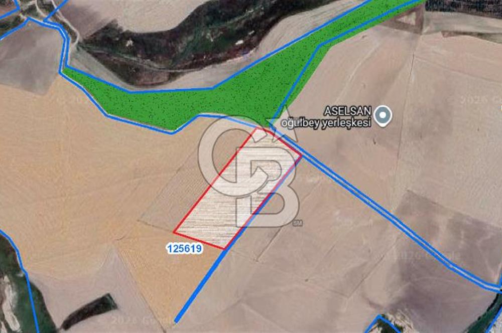 ASELSAN GÖLBAŞI YERLEŞKESİ KARŞISINDA 25.661,2 m² SATILIK TARLA