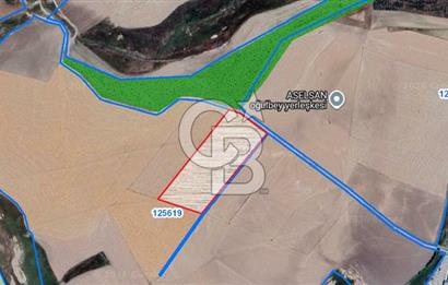 ASELSAN GÖLBAŞI YERLEŞKESİ KARŞISINDA 25.661,2 m² SATILIK TARLA