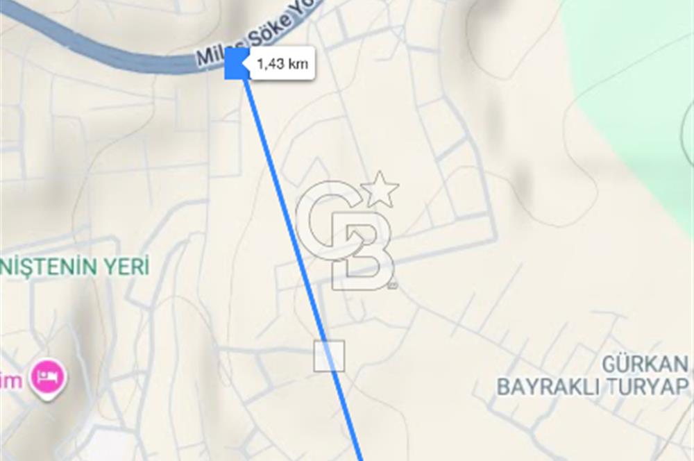 Aydın Didim yeniyaköyde satılık imarlı arsa