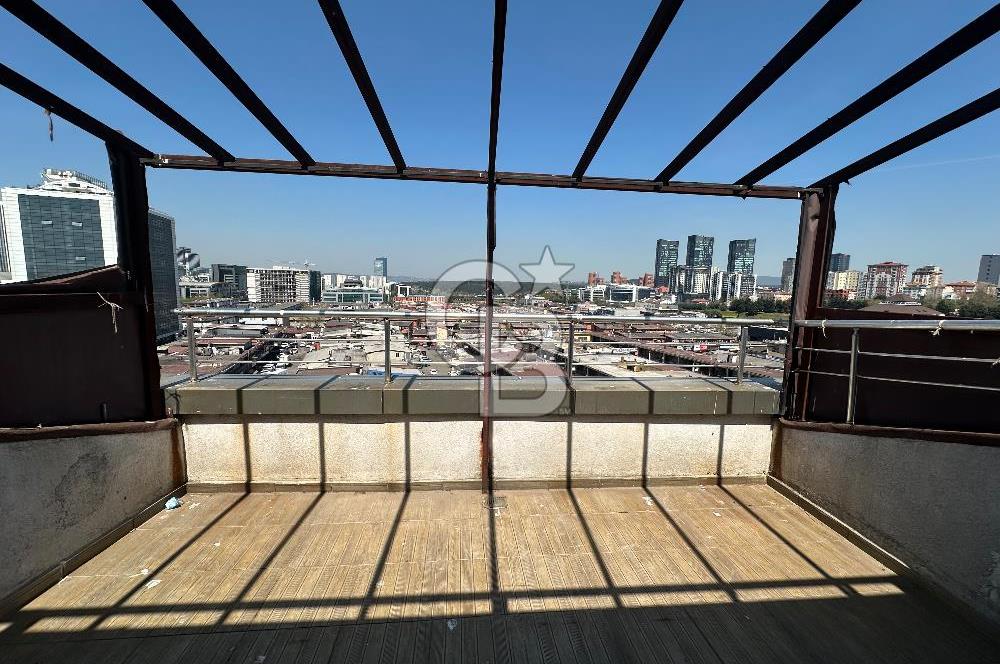 ALEMDAĞ CADDESİN DE 150 m2 KİRALIK PLAZA KATI 