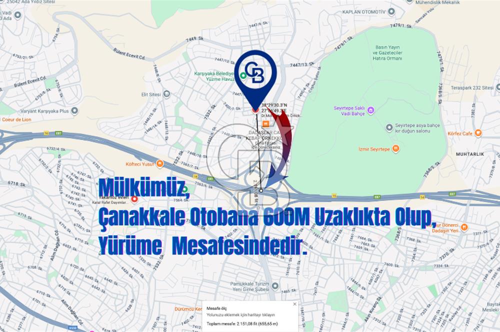 Örnekköy Zübeyde Hn. Mh. Kiralık 1+1 Daire Merkezi Konum