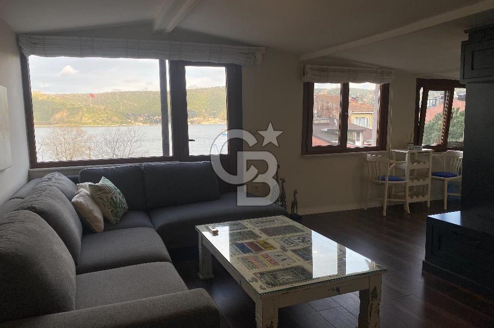 Rumeli Kavağında Deniz Manzaralı Eşyalı 1+1 Kiralık Daire