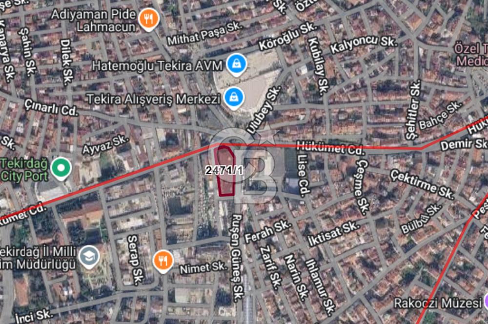 Tekirdağ Süleymanpaşa'da Satılık 330m² Ofisler (Banka Satışıdır)