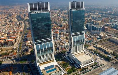 Folkart Towers B Kule Kiralık Deniz Cepheli 2+1 Ofis