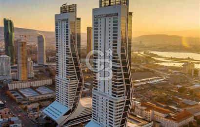 Folkart Towers B Kule Kiralık Deniz Cepheli 2+1 Ofis