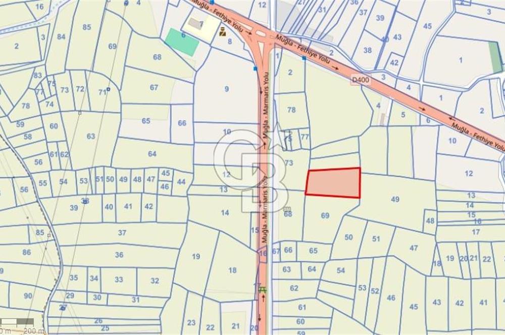 Gökova'da Satılık 80 Milyon TL Villa İmarlı Arsa