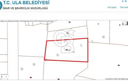 Gökova'da Satılık 80 Milyon TL Villa İmarlı Arsa