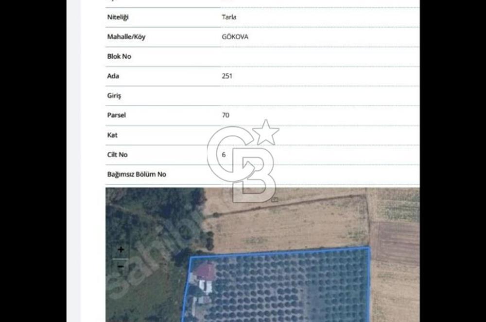 Gökova'da Satılık 80 Milyon TL Villa İmarlı Arsa