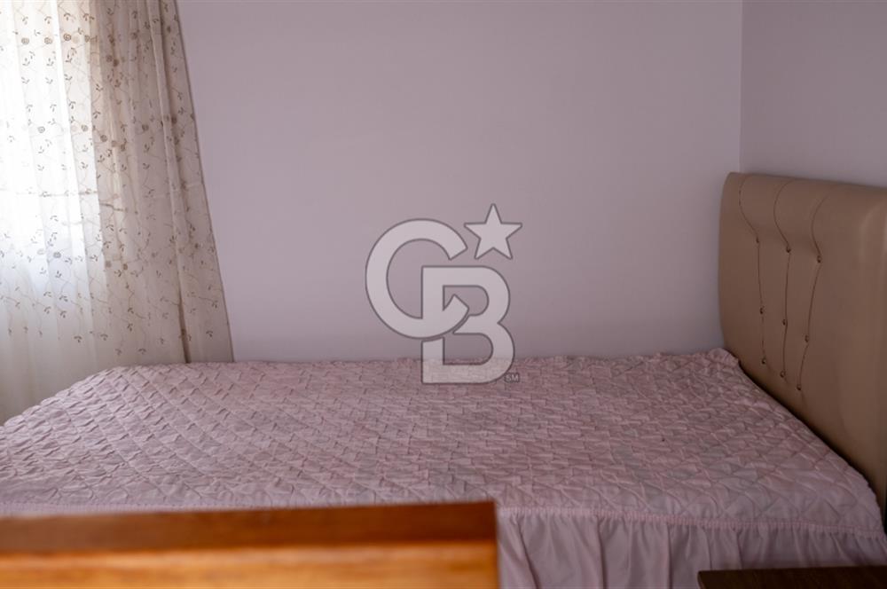 PANOROMİK DENİZ MANZARALI Sarıgerme'de Kiralık Eşyalı 3+1 Bahçe Tripleks