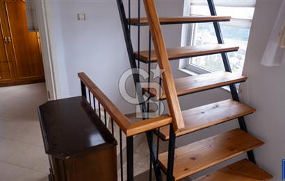 PANOROMİK DENİZ MANZARALI Sarıgerme'de Kiralık Eşyalı 3+1 Bahçe Tripleks