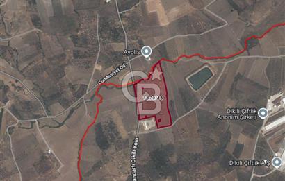 COLDWELL BANKER ROUTE ÇANDARLI DİKİLİ YOLUNA SIFIR SATILIK TARLA