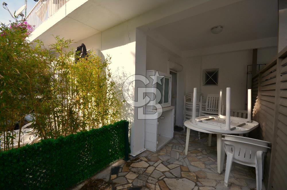 Çeşme Ilıca  Kiralık Bahçe Kullanımlı Teraslı  Eşyalı 2+1 