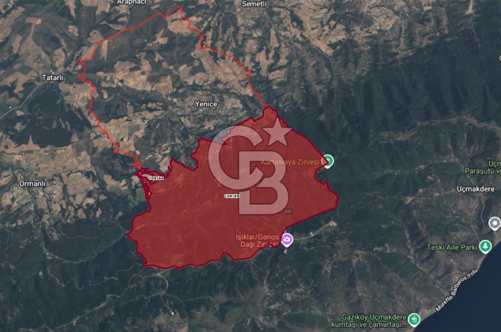 TEKİRDAĞ SÜLEYMANPAŞA CEVİZ ÜRETİLEN 160 DÖNÜM BAKIMLI TARLA
