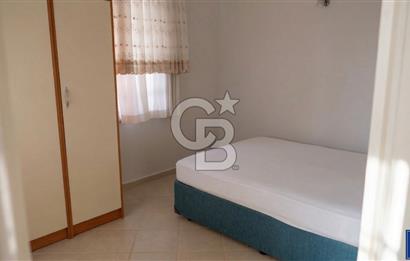 PANOROMİK DENİZ MANZARALI Sarıgerme'de Kiralık Eşyalı 3+1 Bahçe Tripleks