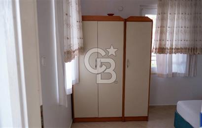 PANOROMİK DENİZ MANZARALI Sarıgerme'de Kiralık Eşyalı 3+1 Bahçe Tripleks