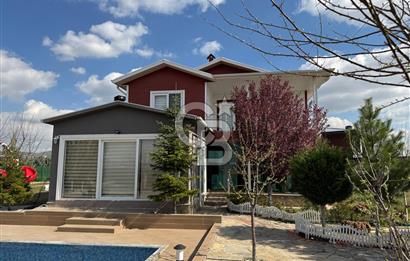 ANKARA GÖLBAŞI BAHÇELİEVLER'DE HAVUZLU EŞYALI KİRALIK VİLLA